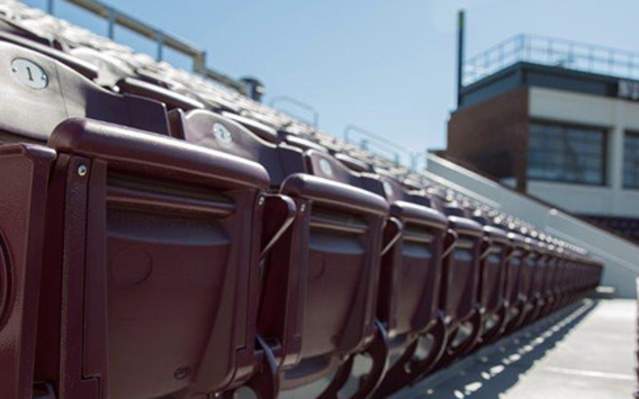 SPS Terrace from Southern Bleacher Co. at Mississippi State University's Nusz Park