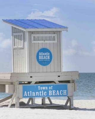 Atlantic Beach Lifeguard Stand