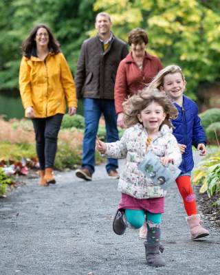 Children Trail Family Nature