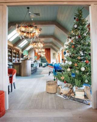 Christmas Restaurant Hotel Bar