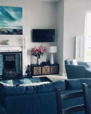 Interior image of the living area at Giant's Causeway View Apartment
