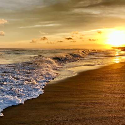 Atlantic Beach at Sunset