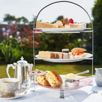Afternoon Tea at Bailiffscourt Hotel
