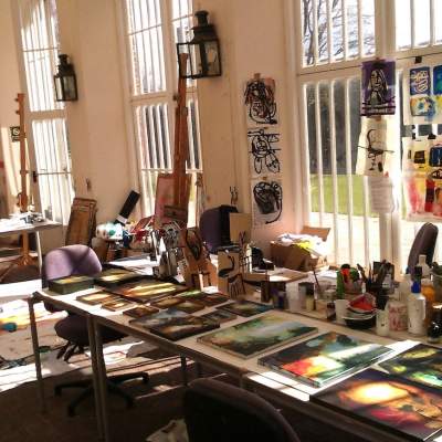 Intuitive Painting course, West Dean College