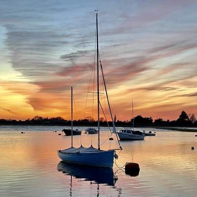 Chichester Harbour at Sunset