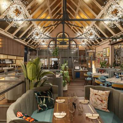 Interior of Piccolino, Chichester