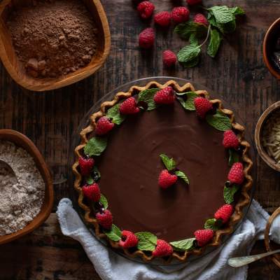 Sweetwater Harvest Kitchen's Vegan Chocolate Pie