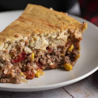 Bison Tamale Pie
