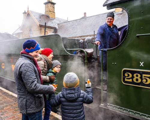 All aboard for Santa Trains on the Severn Valley Railway 