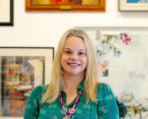 Julie, Collections Curator at The New Art Gallery Walsall