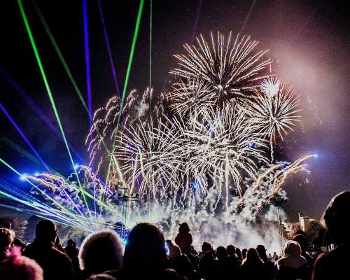 Alton Towers Fireworks