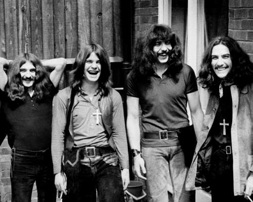 Photograph of Black Sabbath by Jim Simpson, Big Bear Music