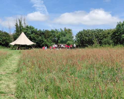 New community Outdoor Experience Area at Arlington Court