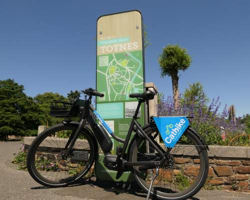 The new catbike scheme arrives in Totnes