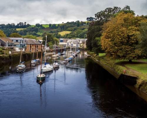 A view of the river dart in totnes