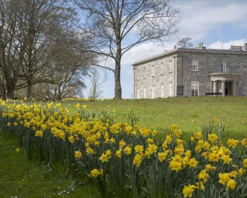 arlington court in the spring