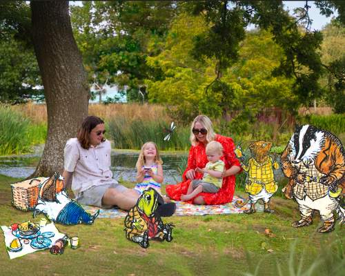 Join in the interactive Wind in The Willows adventure at RHS Garden Rosemoor