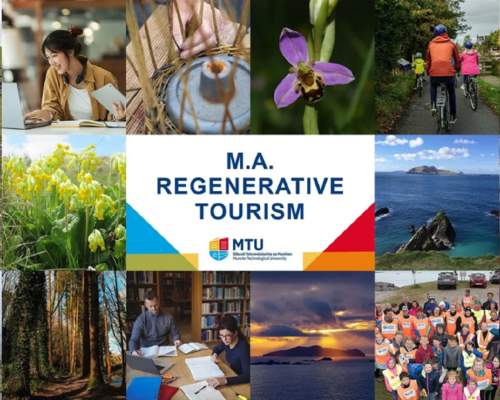 Regenerative Tourism MA Munster Technological University Online Masters