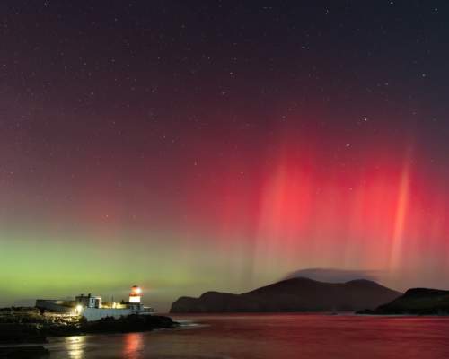 Valentia Lighthouse - Northern Lights