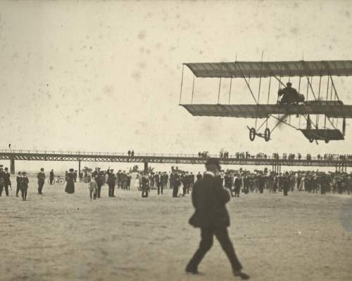 Early Aviation on Southport Beach