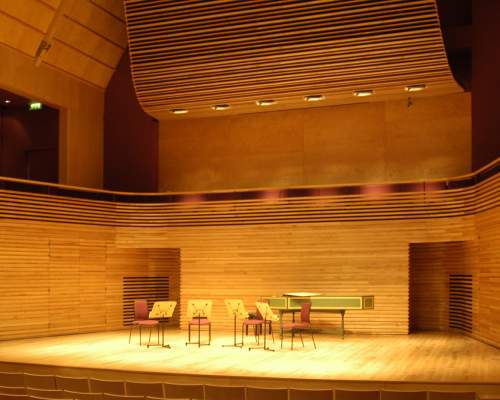 The Menuhin Hall at Yehudi Menuhin School, Cobham