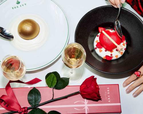 Valentine's Day at The Ivy Castle View, Guildford