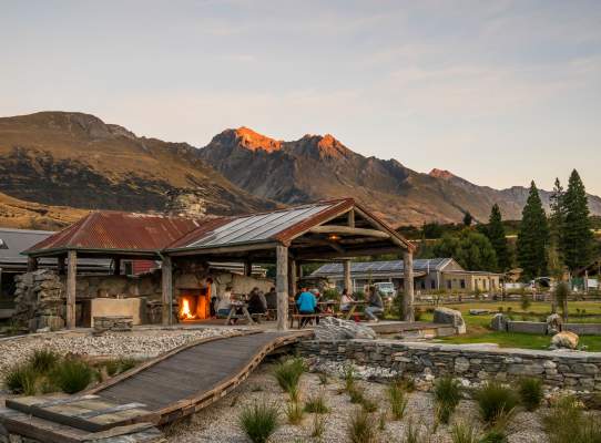 Inside the Net-Positive Headwaters Eco Lodge