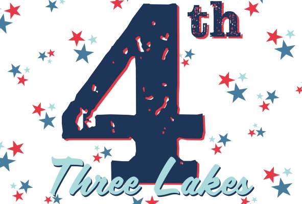 A Three Lakes 4th of July: Pancake Breakfast, Parade, Party, Fireworks!