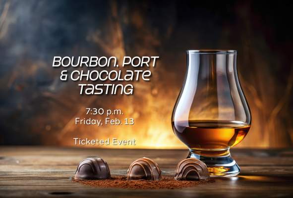 Bourbon, Port & Chocolate Tasting