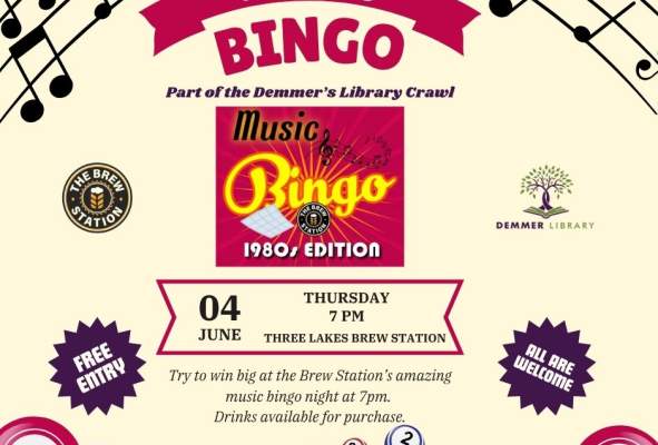 Library Crawl - Music Bingo