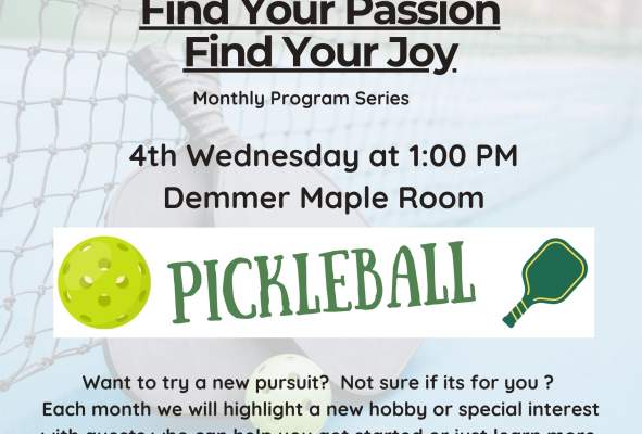 Hobby Series: Pickleball!