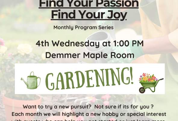 Hobby Series: Gardening!