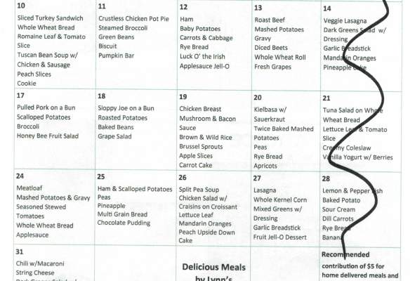 Senior Meals