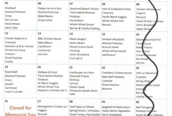 Senior Meals