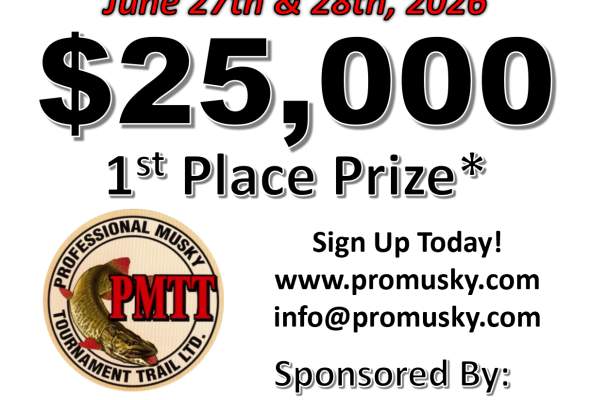 PMTT Mercury Marine Summer Challenge Musky Tournament