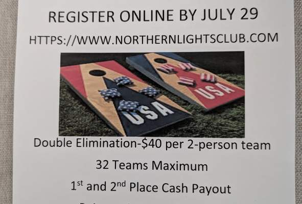 Cornhole tournament