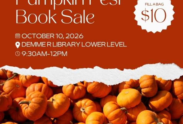 Pumpkin Fest Book Sale