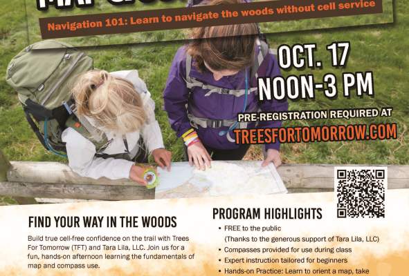 Trees for Tomorrow ADVENTURES - MAP & COMPASS BASICS