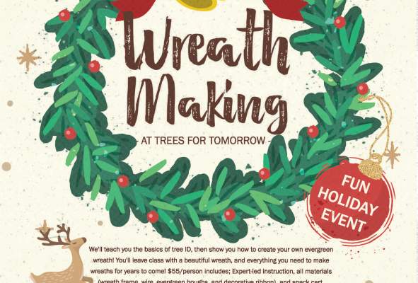 WREATH Making at Trees For Tomorrow