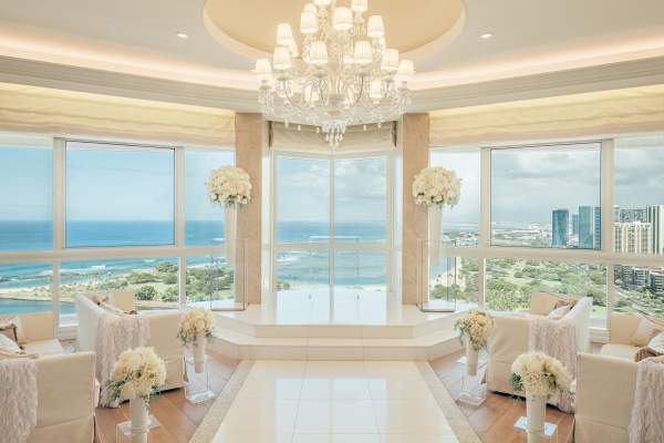 Vows With a View at Prince Waikiki