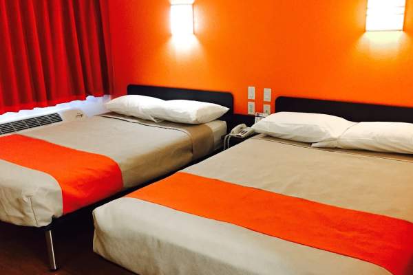 Motel 6 West room