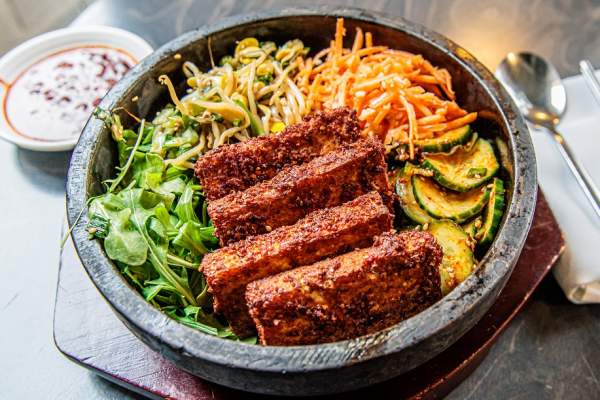 dish from Miss Kim restaurant