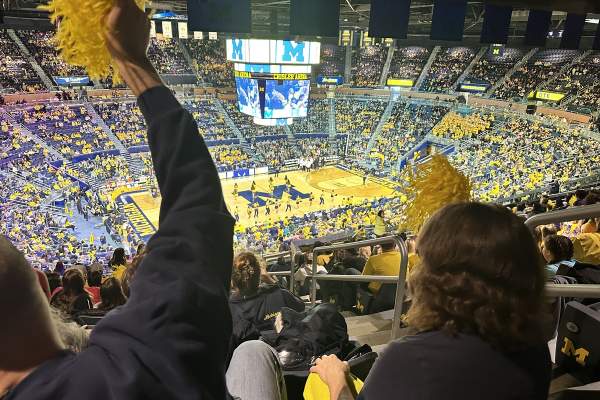 U-M Basketball game