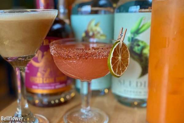 Bellflower mocktails