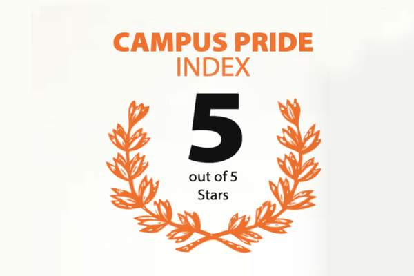 Campus Pride Index 5 out of 5 stars