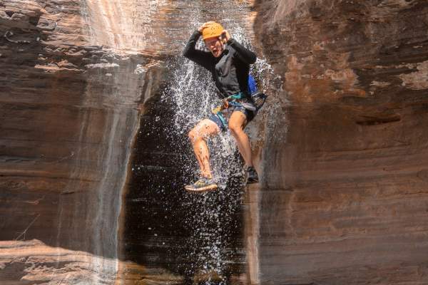 Canyoning with Spacechameleon Adventure Co in Karijini National Park