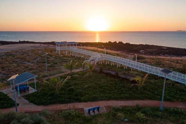 Point Samson Jetty at sunset, Pilbara Western Australia