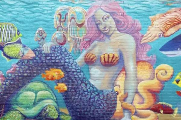 Mermaid Mural