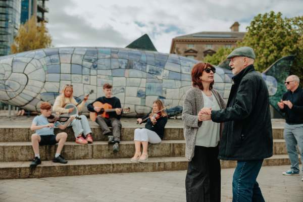 Skip the jam and join the session at Day 1 of the Fleadh in Belfast