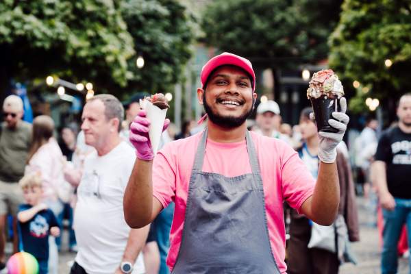 Visitors flock with a full menu of music & events along with further extension of pedestrian zone